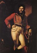Orest Kiprensky Portrait of Life Guard Colonel Yevgraf Davydov oil painting